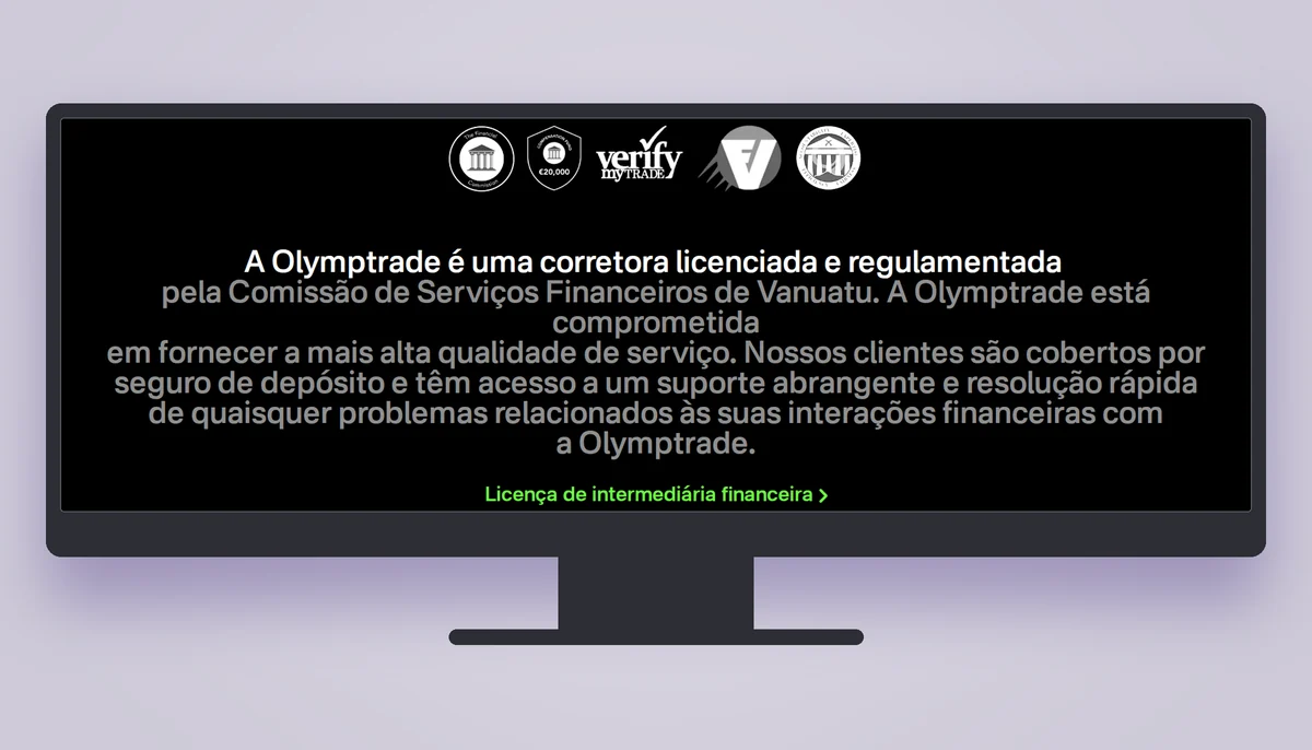 Verificação na Olymptrade: o que enviar e quando